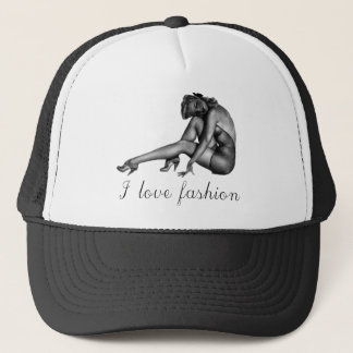 Jag älskar modevintagedesign! truckerkeps