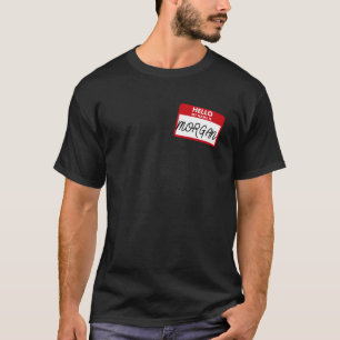 Jag älskar Moises hjärta älskare pojkvän söt födel T Shirt