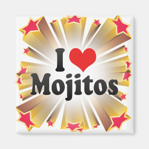 Jag älskar Mojitos Magnet