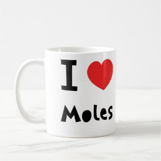 Jag älskar moles kaffemugg