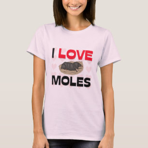 Jag älskar Moles Tee