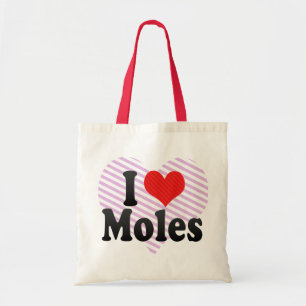 Jag älskar Moles Tygkasse