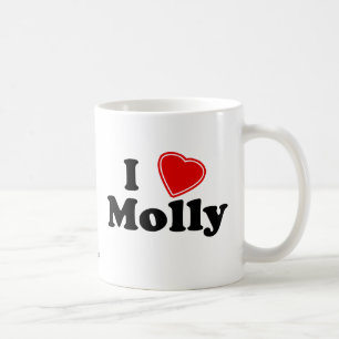 Jag älskar mollyen kaffemugg