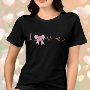 Jag älskar Mom Bow 2 T Shirt