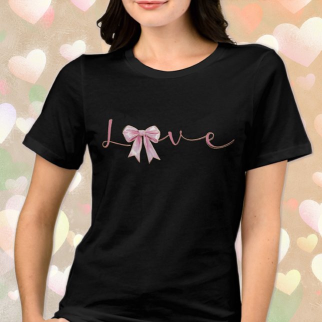 Jag älskar Mom Bow 2 T Shirt (Skapare uppladdad)