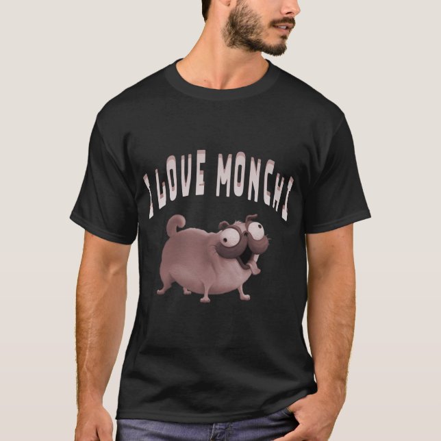 Jag älskar Monchi Dog, Monchi, The Mitchells vs. d T Shirt (Framsida)