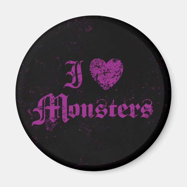 Jag älskar monster magnet (Framsidan)