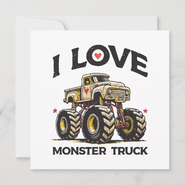 Jag älskar monstertruck (Framsida)