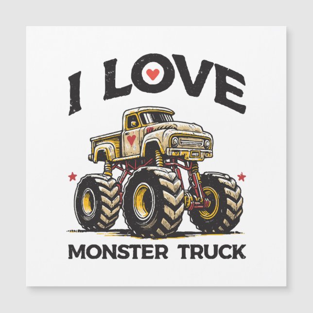 Jag älskar monstertruck (Framsida)