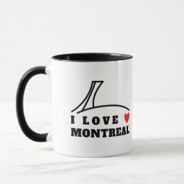 Jag älskar Montreal Mugg
