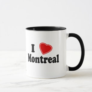 Jag älskar Montreal Mugg