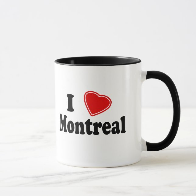 Jag älskar Montreal Mugg (Höger)