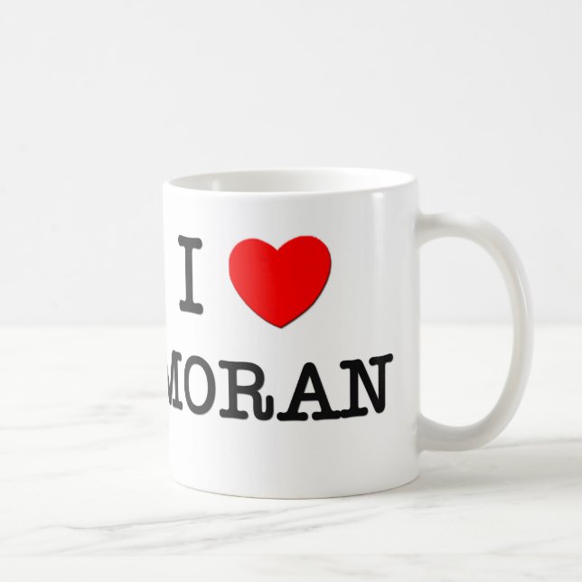 Jag älskar Moran Kaffemugg (Höger)