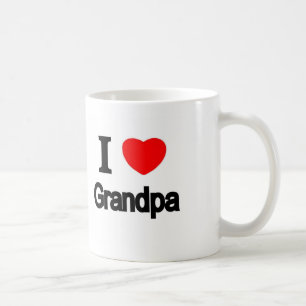 Jag älskar morfar kaffemugg