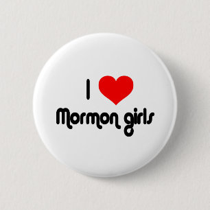 Jag älskar Mormonflickor Knapp