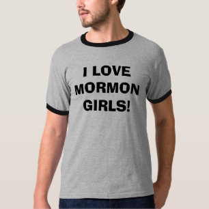 JAG ÄLSKAR MORMONFLICKOR! T-SHIRT