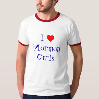Jag älskar Mormonflickor Tee