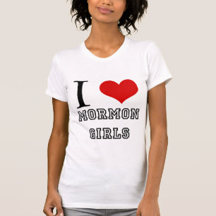 Jag älskar Mormonflickor Tee