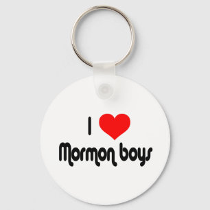 Jag älskar Mormonpojkar Nyckelring