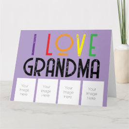 jag älskar mormors foton Vikt kortlek Kort