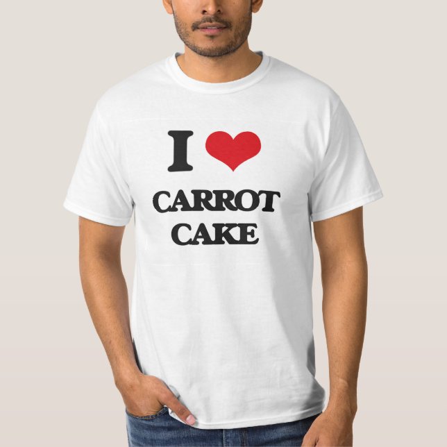 Jag älskar morottårtan tee (Framsida)