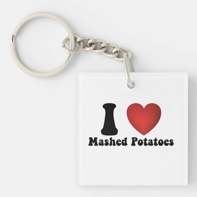Jag älskar mosade potatis tackgivningsdags middags (Framsidan)