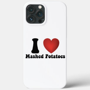 Jag älskar mosade potatis tackgivningsdags middags