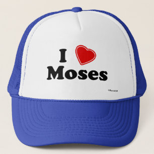 Jag älskar Moses Truckerkeps