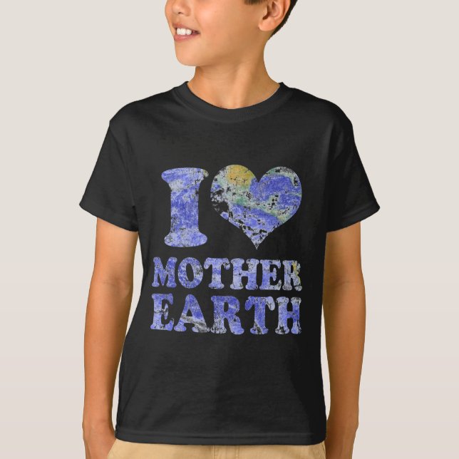Jag älskar Mother Earth T-shirt  (Framsida)