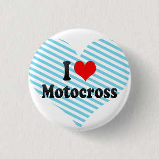Jag älskar Motocross Knapp