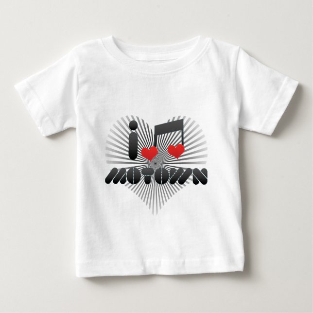 Jag älskar Motown T-shirt (Framsida)