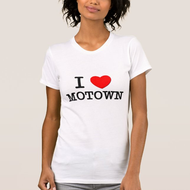 Jag älskar Motown T-shirt (Framsida)