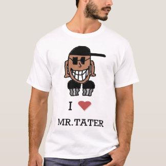 JAG ÄLSKAR MR.TATER-SKJORTAN (ingen baksida T-shirt