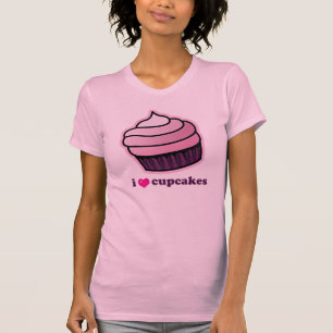 jag älskar muffins! t-shirt