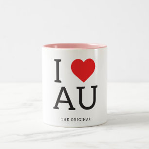 Jag älskar muggar för Australien   I hjärtaAU