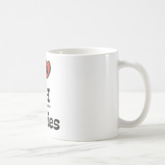 Jag älskar muggen för CH-kattungekaffe Kaffemugg
