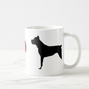 JAG ÄLSKAR MUGGEN FÖR KÄPPEN CORSO KAFFEMUGG
