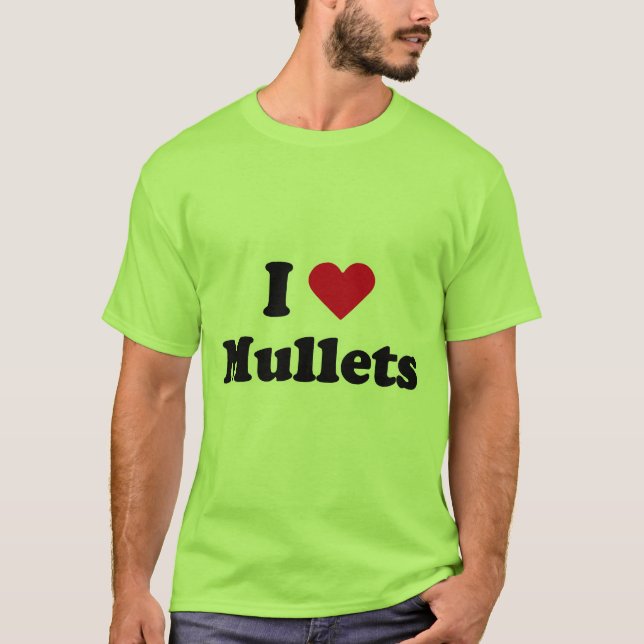 Jag älskar multefiskar t-shirt (Framsida)