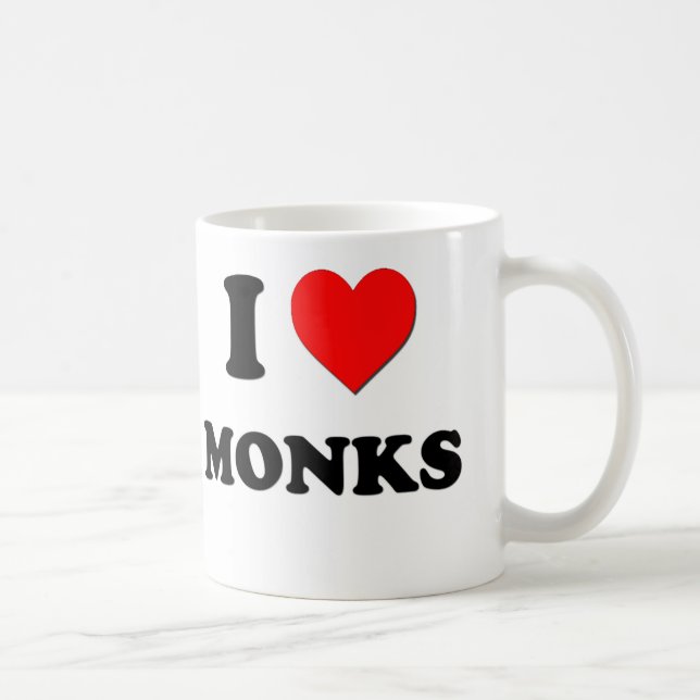 Jag älskar munkar kaffemugg (Höger)