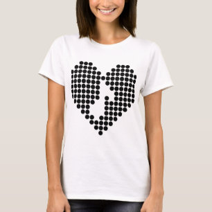 Jag älskar musik tee shirt