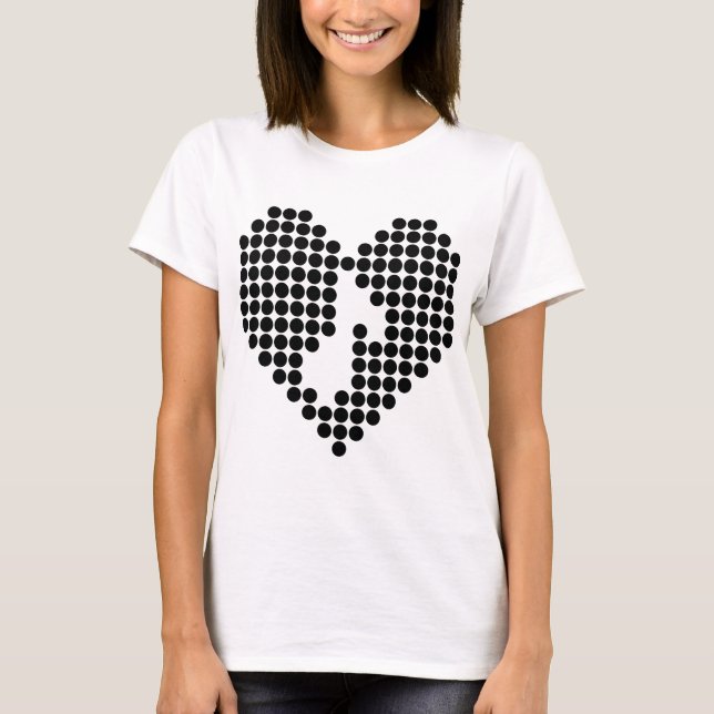 Jag älskar musik tee shirt (Framsida)
