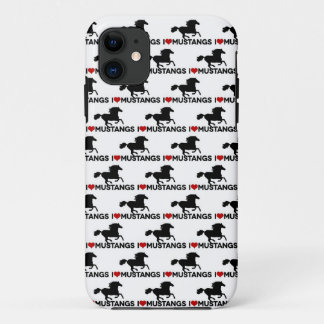 Jag älskar Mustangs - iphone case