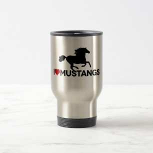 Jag älskar Mustangs Resemugg