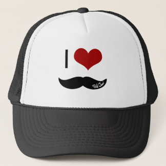 Jag älskar mustasch keps