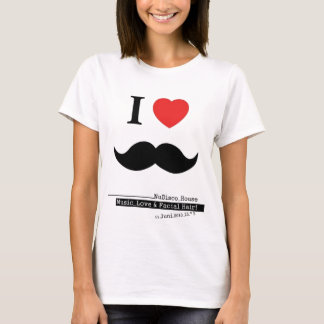 JAG ÄLSKAR MUSTASCHER T SHIRT