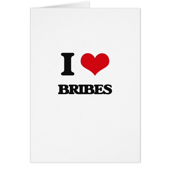 Jag älskar mutor hälsningskort (Framsidan)