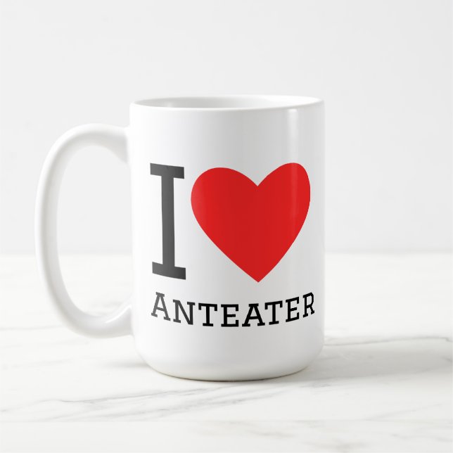 Jag älskar myrslok kaffemugg (Vänster)