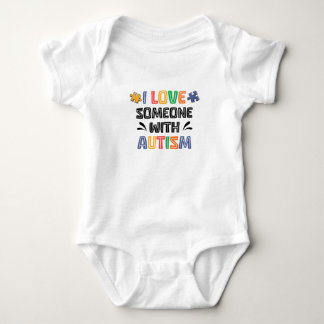 Jag älskar någon med autism t shirt