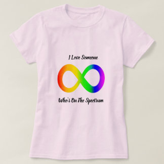 Jag älskar någon med autism T-Shirt