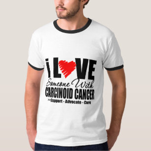 JAG ÄLSKAR någon med CARCINOID CANCERgåvor T-shirt